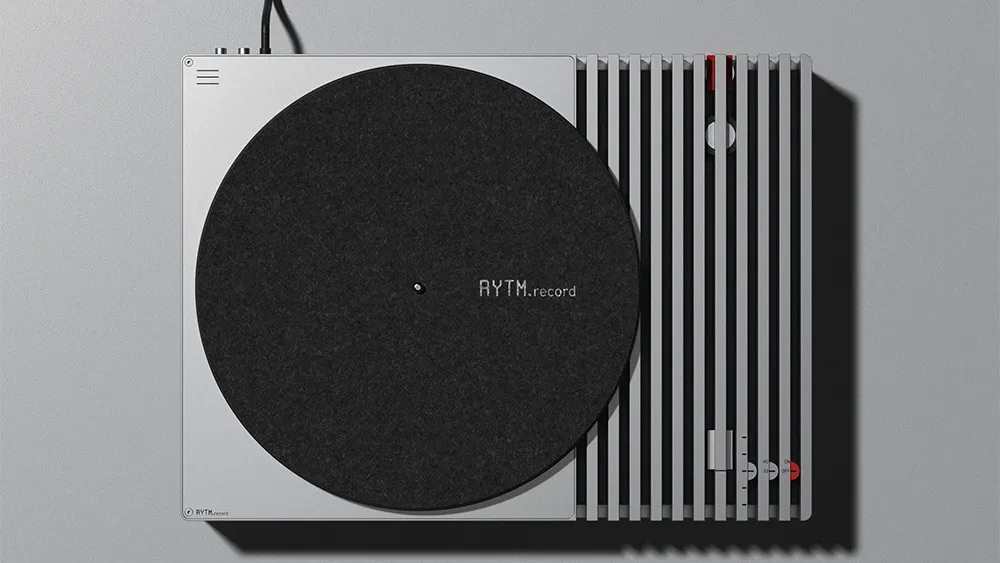 This Sleek New Turntable Will Add a Dose of Minimalism to Any Room